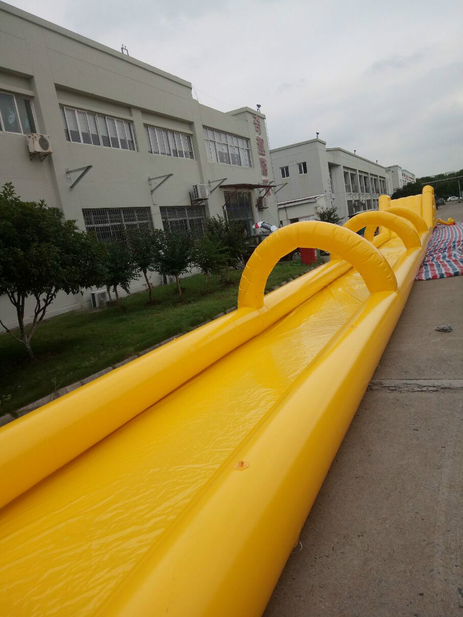 Long Inflatable Water Slip