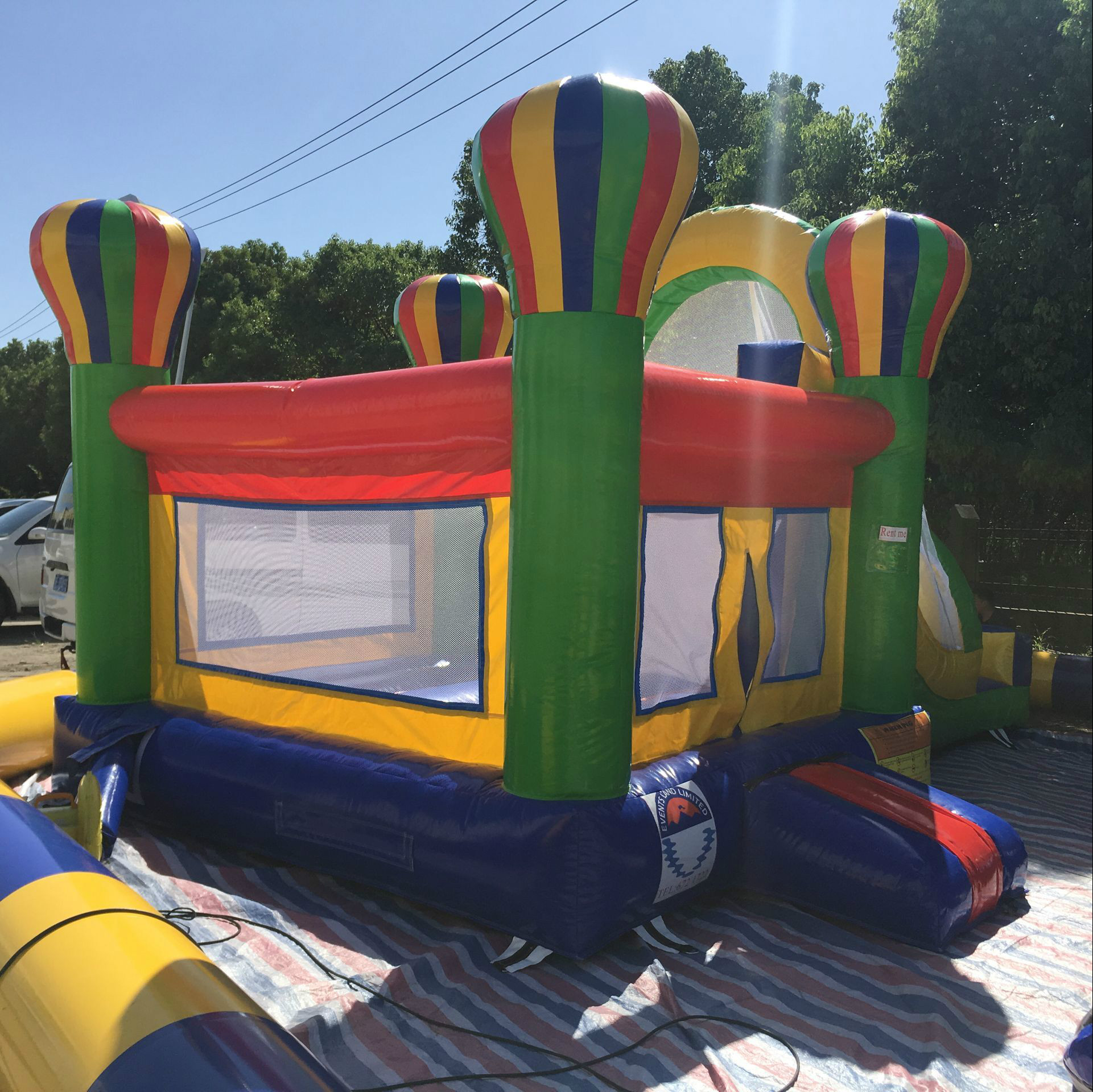 Balloon Bouncy Slide